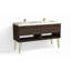 Modo 60" W Freestanding Double Bathroom Vanity with Dawson Leg-824200130-824200132-824200136