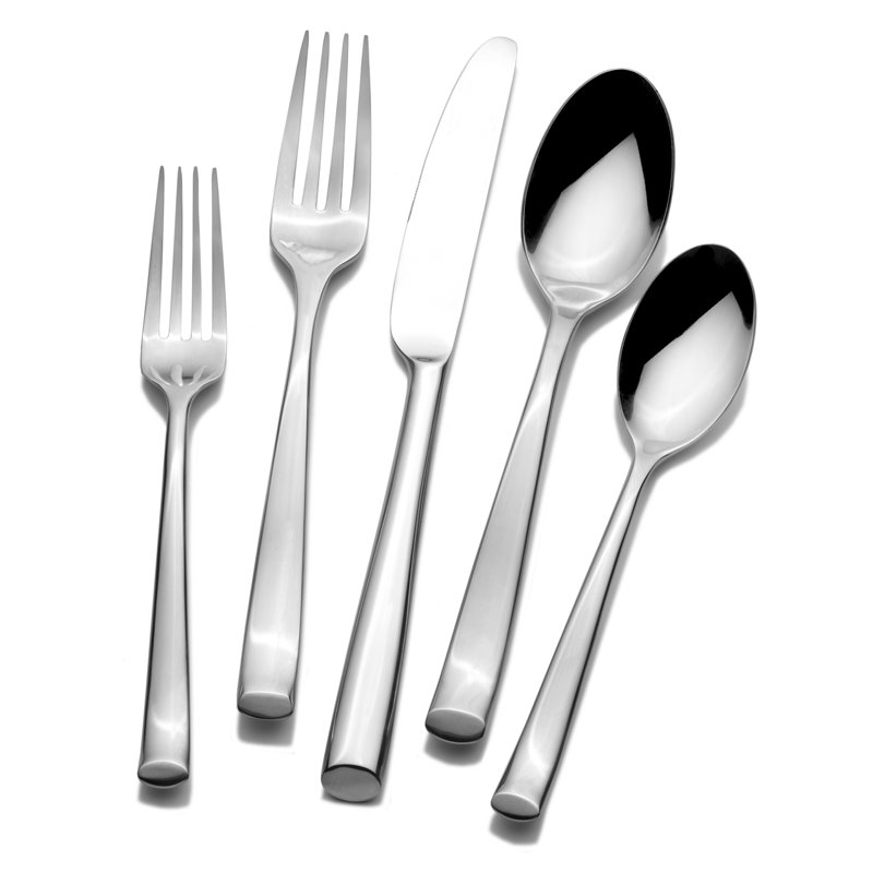 Mikasa Traditions Addison Forged 20 Piece Flatware Set, Service for 4