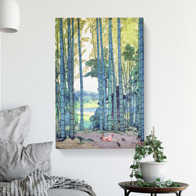 Bamboo Grove - Wrapped Canvas Painting