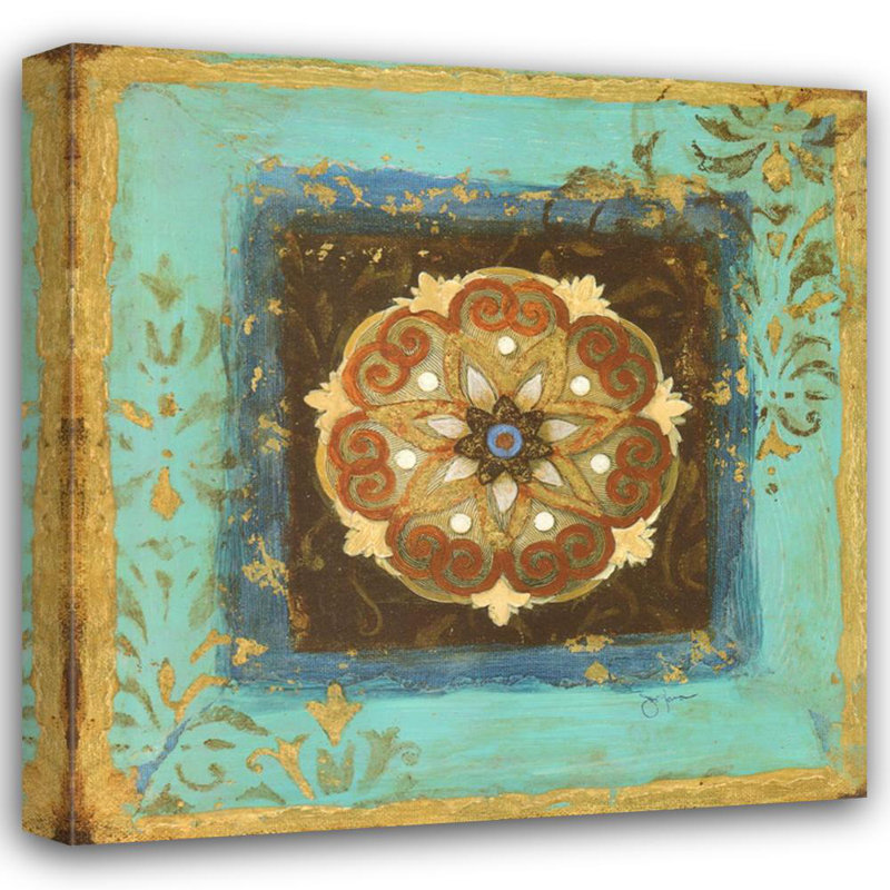 Exotic Medallion II, 20" H x 20" W