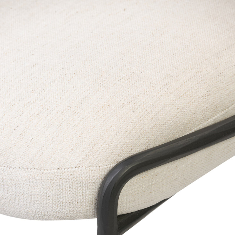 Nettie Dining Chair-Crypton Nomad Snow, Crypton Nomad Snow
