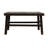 Fostoria Reclaimed Elm Wood Square Coffee Table, Black-130063044