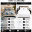 Trendy Complete Bedding Set 4 Piece Duvet Cover Fitted Sheet with Matching Pillow Cases 100% Microfibre Material-1717780755-1717780764