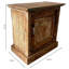 Aeriss 52cm W Solid Wood Bedside Table