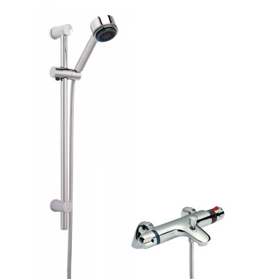 Thermostatic Shower with Handheld Shower Head
