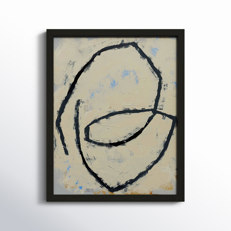 Twisted 3 by Jacques Pilon, Black Framed Paper, 20" H x 16" W x 1.25" D