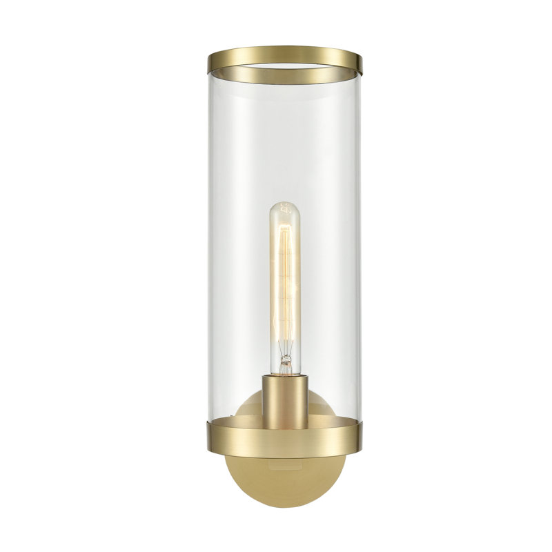 Revolve II 1 - Light Wallchiere, Natural Brass