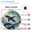 Horloge murale 12 po