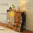 49.2" w Dresser with Hanging Rack & LED Lights, 6-Drawer Closet Organizer with Charging Station-354515456