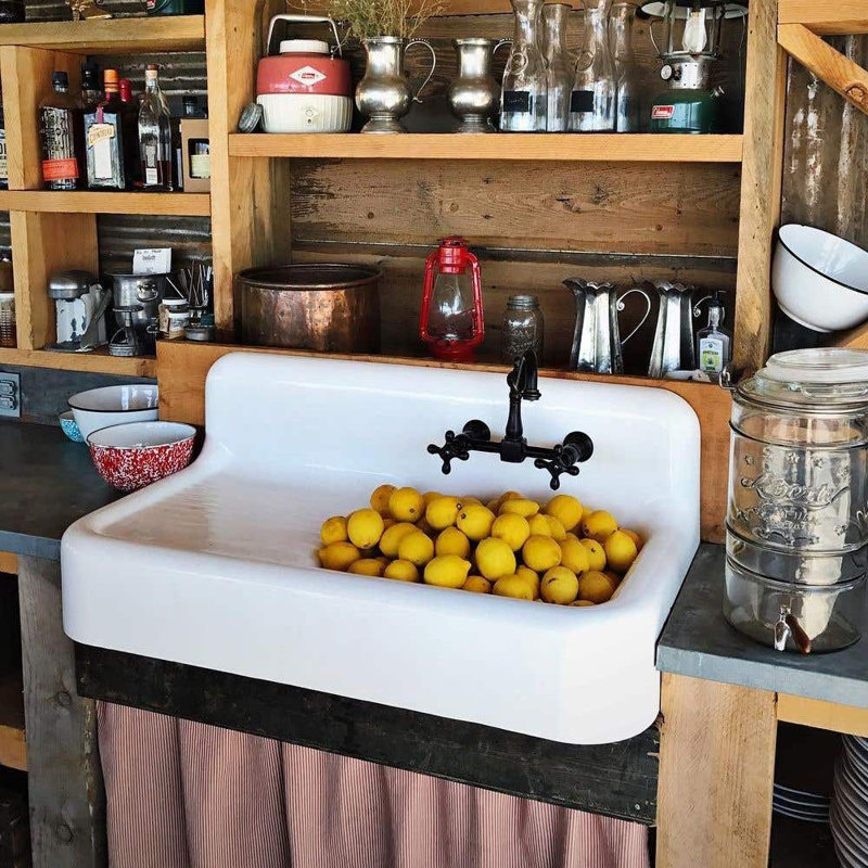 Évier de cuisine de ferme L 42 po x l 21 po Cora