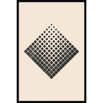 Minimal Halftone Shapes No. 3 Print