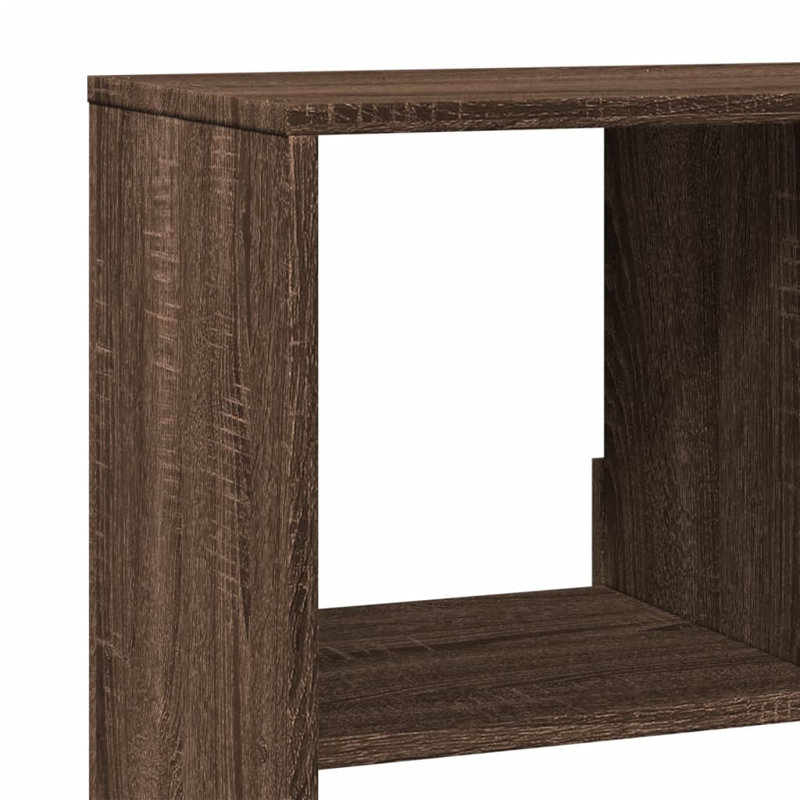 Schrey 94.5cm H Book Cabinet Bookcase, Grey Sonoma, (4 Shelves) 125.5cm H x 100cm W x 33cm D