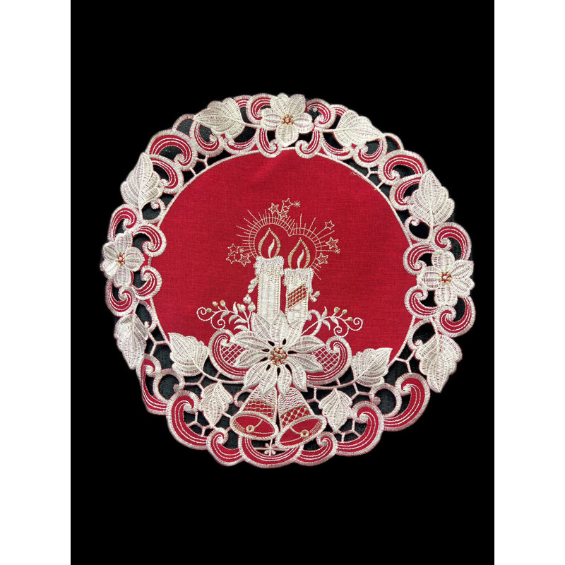 Napperon Poinsettia