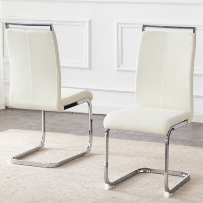 Ensemble de 2 chaises de salle à manger.