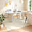 Oval Solid Wood Sintered Stone Dining Table-1104343009