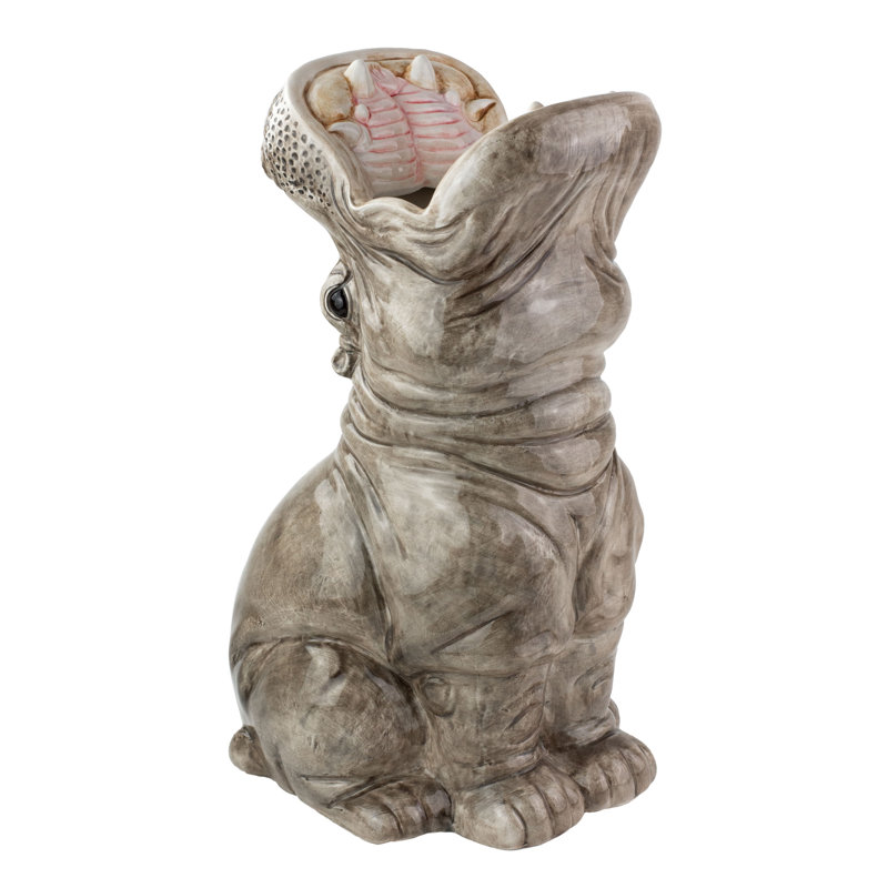 Lebec Ceramic Table Vase, 42cm H x 23cm W x 19cm D