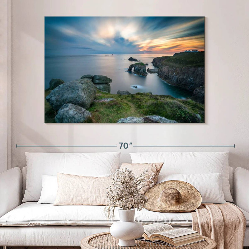 Gillard Land's End Cliffs, 34" H x 51" W