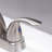 Centerset 2-handle Bathroom Faucet with Drain Assembly-70780705