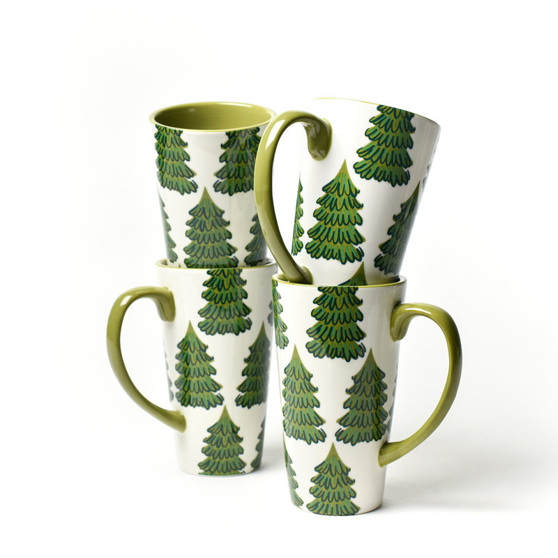 Evergreen Grove 6 Mug Set Of 4