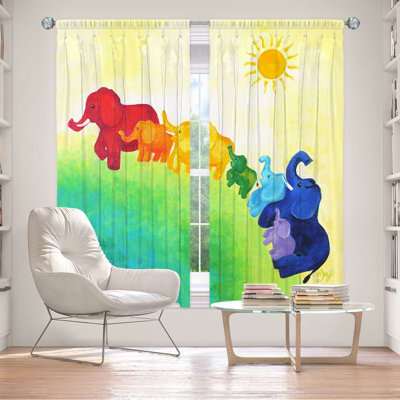 Elandra Room Darkening Curtain Pair