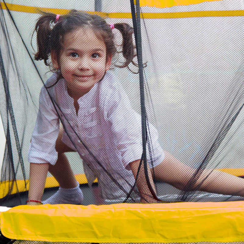 5' Toddler Trampoline with Safety Enclosure