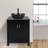 Kreutzer 24.4'' Single Bathroom Vanity with Manufactured Wood Top-872938424-872938425-891726688