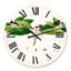 Vintage London Plants X - horloge murale maison de campagne-60281396