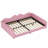 Upholstered Daybed With Cloud-Shaped Backrest-1999879110-1999878969