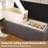 2 Pack Shoe Storage Box Organiser For Closet - 24 Cell Space Saver Shoes Containers Bin With Clear Lids Stackable, Can Fit Ottoman, Foldable Shoe Rack Cabinet Cubby For Wardrobe