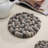 MODWOOL 8" Hand-Knit Wool Round Trivet (Pebble Neutrals)-2064636142