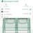 6' X 3' Garden Greenhouse, Steel Made, 2 Pe/plastic Covers & Roll Up Windows, , Optimize Plant Growth Importance, Double Protection Aspired Constructed, Enhance Quality, Substance