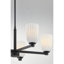 Lustre 5 lumières Aldegonde en noir mat-129437296