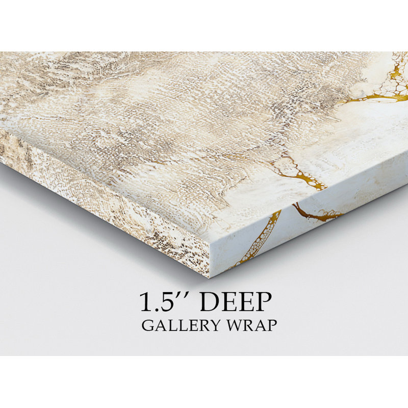 Texture blanche - reproduction sur toile tendue, H 24 po x l 24 po x P 1 po