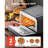12 Inch Electric Pizza Oven With Pizza Stone 750℉ Max Temp Pizza Maker