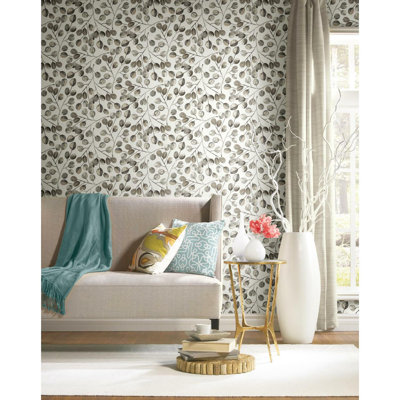 CAT COQUILLETTE EUCALYPTUS Peel & Stick Floral Roll