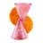 Mustique Marbleized Acrylic Table Vase