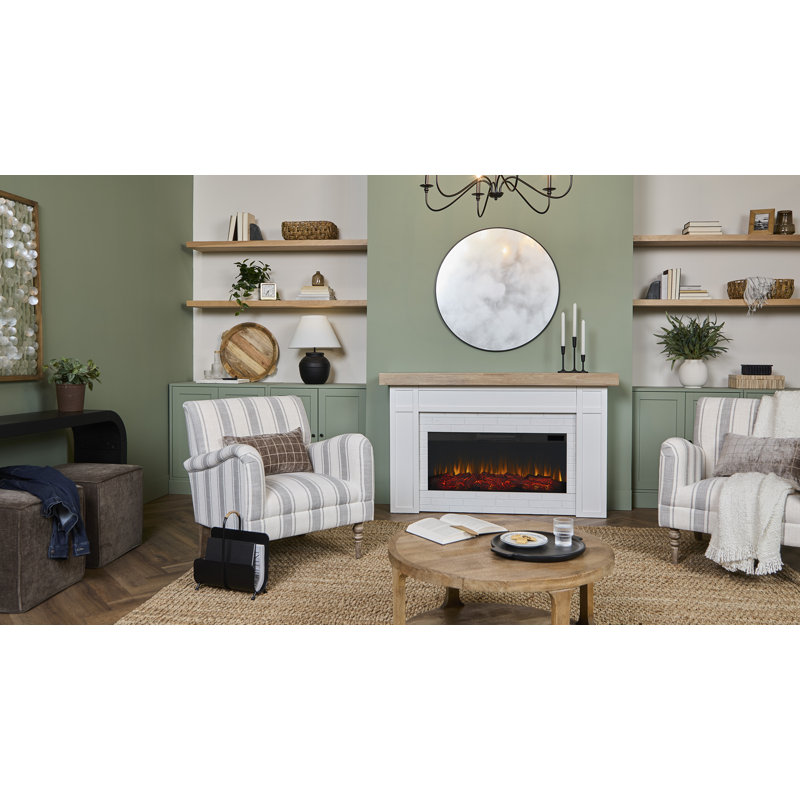 Foyer électrique d'extérieur 64 "Cravenhall par Real Flame, Standard