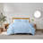 Truly Soft Pleated Sky Blue Full/Queen Comforter Set-1976898544-1976898557