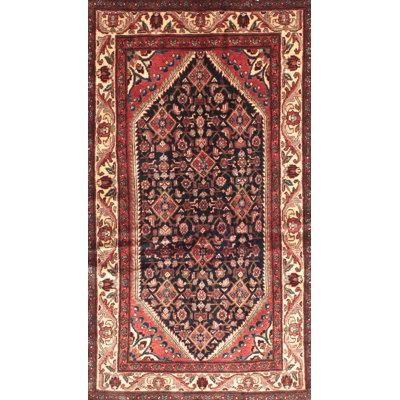 Tapis rouge à motif sud-ouest
