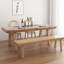 Table de salle à manger Burlywood-1973683609