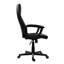 Fauteuil de direction à dossier moyen, noir