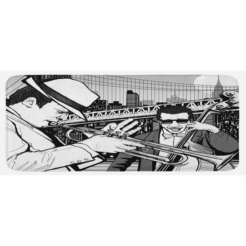 Tapis de cuisine music