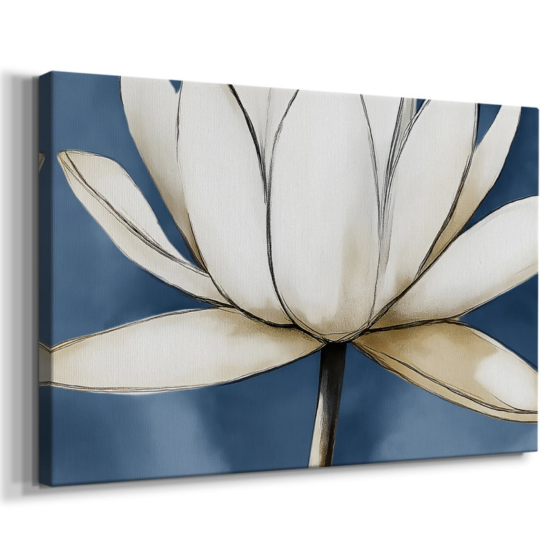 Floral Series-XXIV -Gallery Wrapped Cavas, 12X18