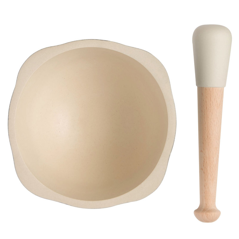 Clay Mortar And Pestle