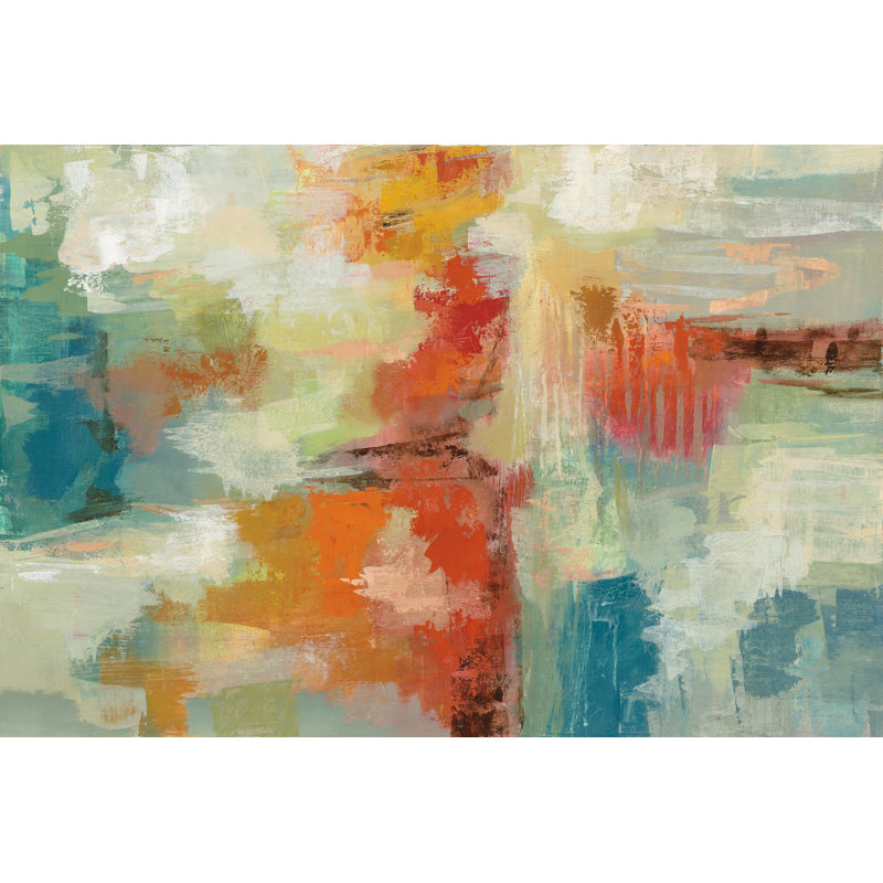 "Coral Reef" par Silvia Vassileva, reproduction d'art à la machine, H 24 po x l 36 po, Impression encadrée sans passe-partout