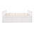 Ajavian Three Drawers Wooden Daybed with Trundle-1561704860-1577153690