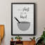 «Lick The Bowl», reproduction encadrée de qualité supérieure - prête à être accrochée-88260319-88260321