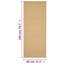 August Grove Rug Natural Sisal Brown-1059525153