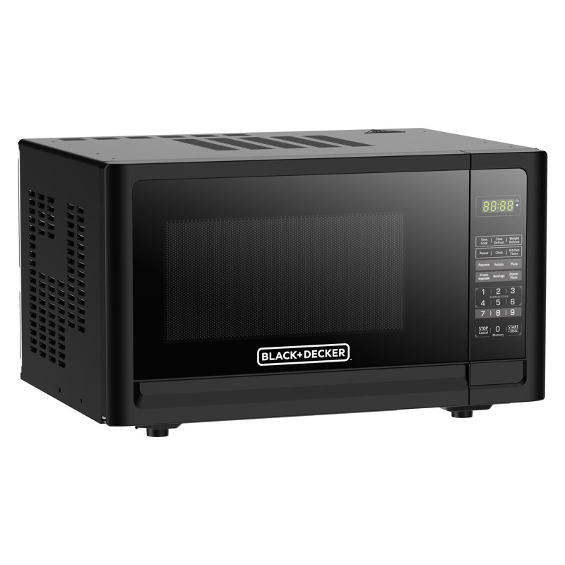 Micro-onde de comptoir 16,1 po 1,1 pi³ Black + Decker, Noir