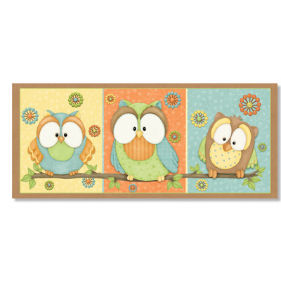 «qui est hoo hibou, art sur toile